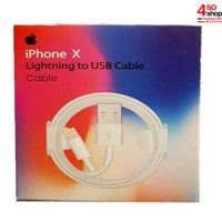 IPhone X charging cable with iPhone X pack